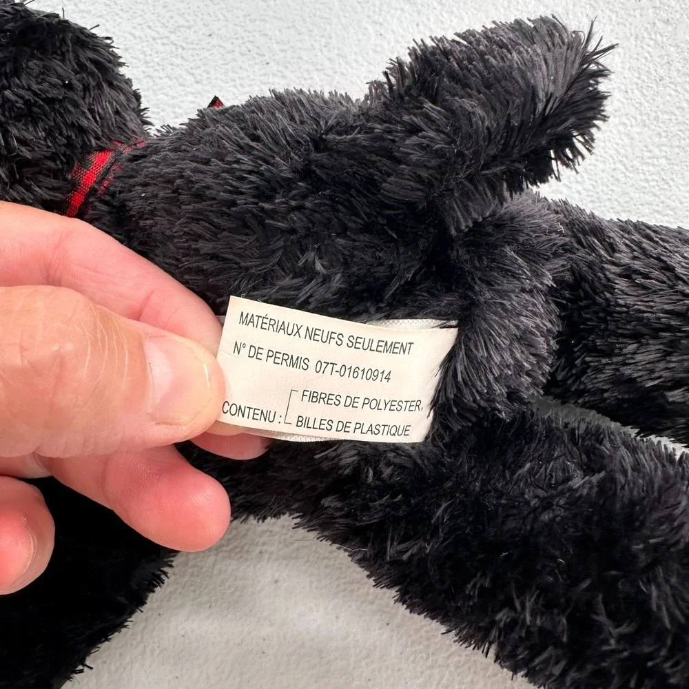 Aurora‎ Flopsies Dog Mr Nick Scottie Scottish Terrier Plush Black Stuffed Animal